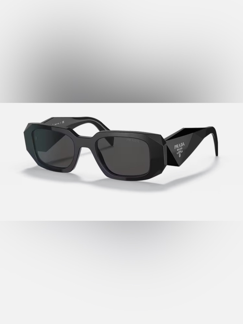 Authentic PRADA Black PR 17WS SUNGLASSES EUC  No flaws  MSRP $267-&590 FIRM FIRM